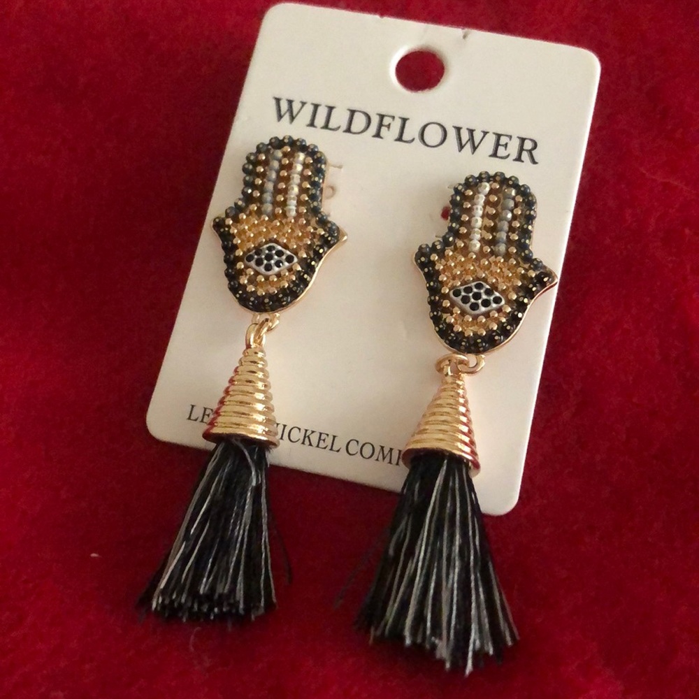 Hand of Fatima earrings